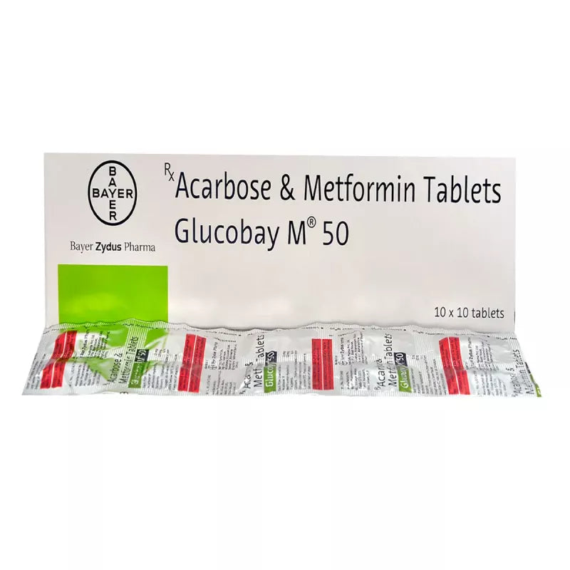 Glucobay M50 Tablet