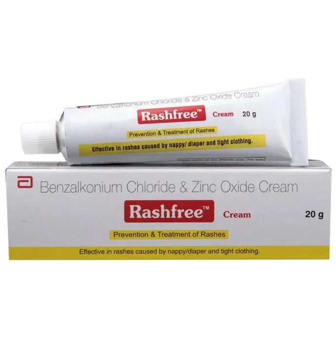 Rashfree Cream | Effective for Rashes Caused by Nappy/Diaper & Tight Clothing