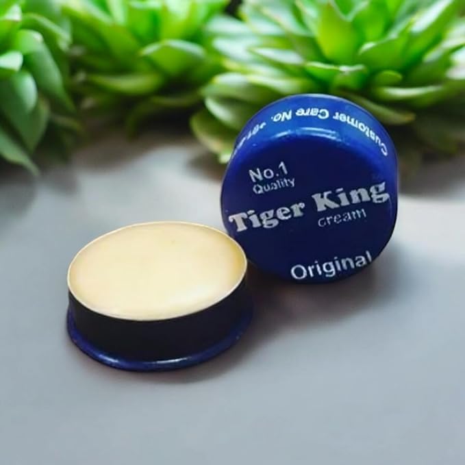 TIGER KING Cream blue