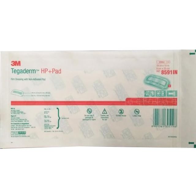 3M TegadermHP+Pad Film Dressing 8591 (1Count)