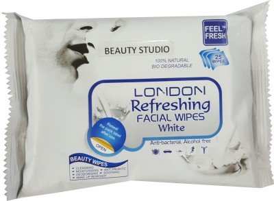 London Refreshing Facial Wipes 8PCS (1PACK)