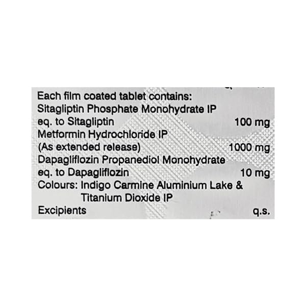 Udapa-Trio Forte - Strip of 10 Tablets