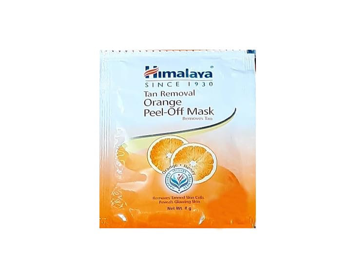 Himalaya Tan Removal Orange Peel Off Mask, 8 g