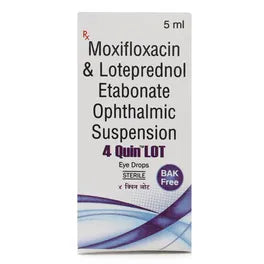 4 Quin Lot Eye Drop Bak Free