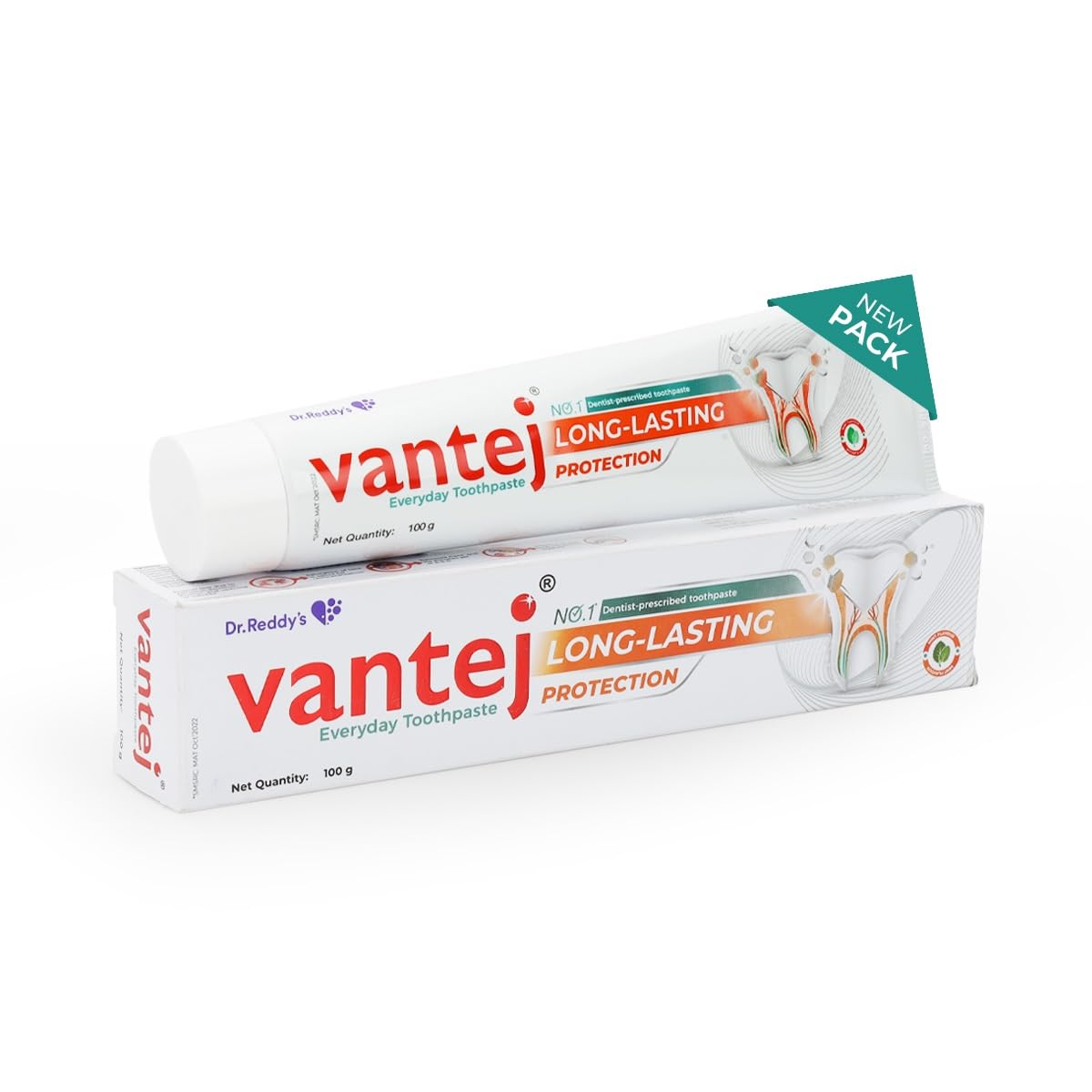 Vantej Long Lasting Protection everyday Toothpaste