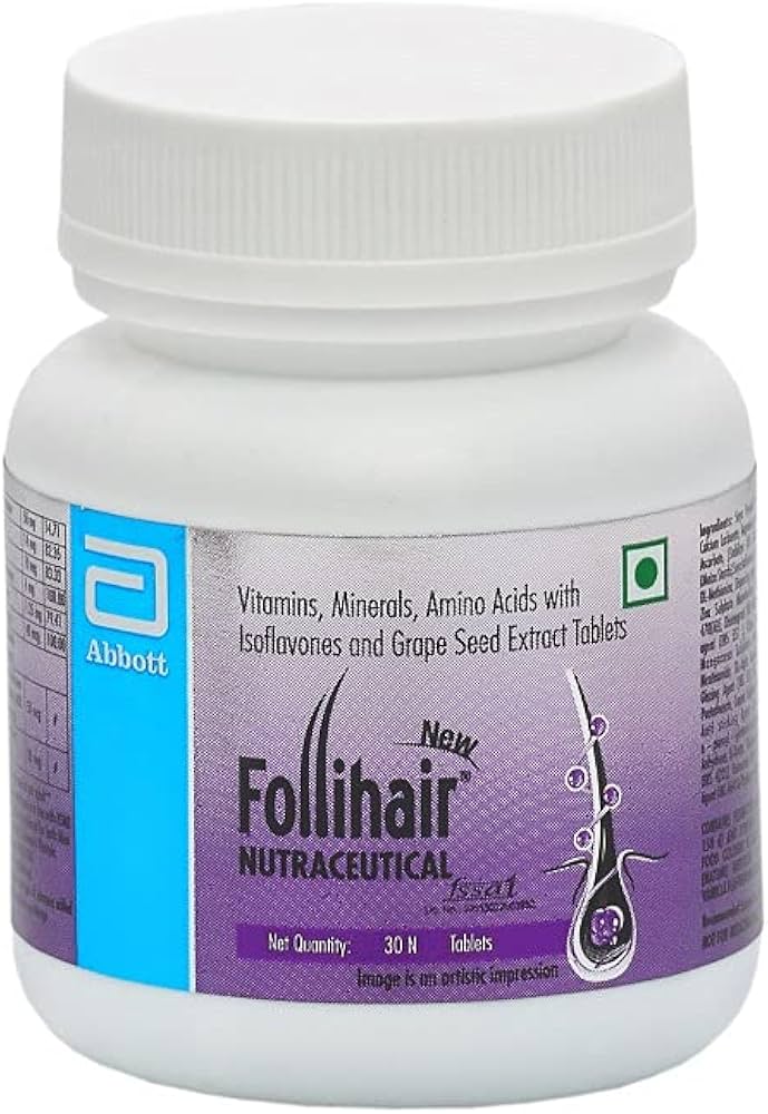 New Follihair Tablet | Strengthens, Stimulates & Nourishes Hair Follicles