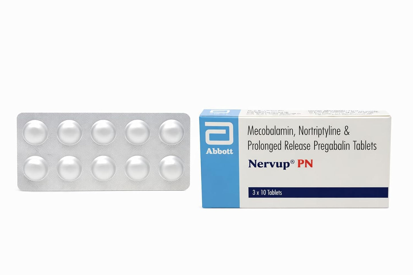 Nervup PN - Strip of 10 Tablets
