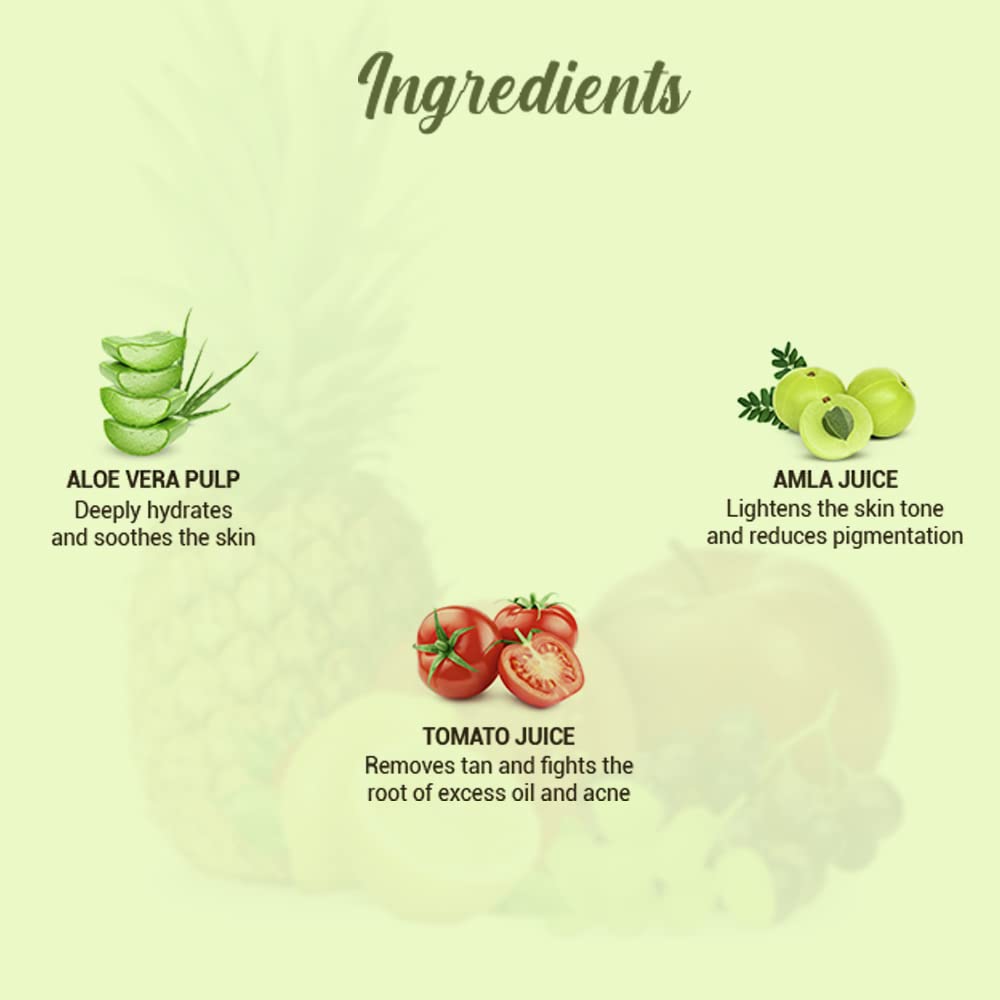Biotique Fruit Brightening Face Wash| Ayurvedic and Organically Pure| Advanced Swiss Technology |100% Botanical Extracts| Suitable for All Skin Types | 100mL