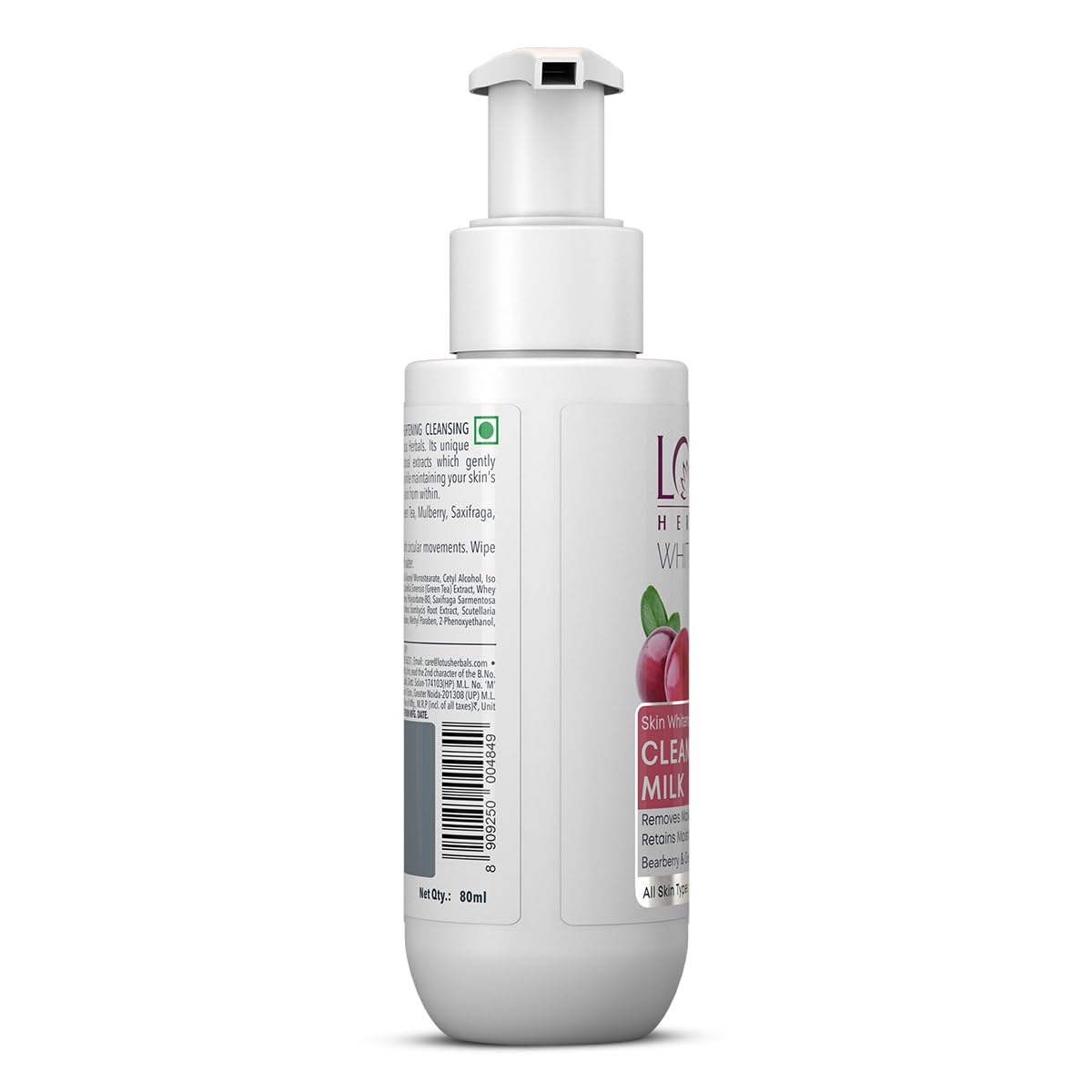 Lotus Whiteglow Cleansing Milk, 80ml