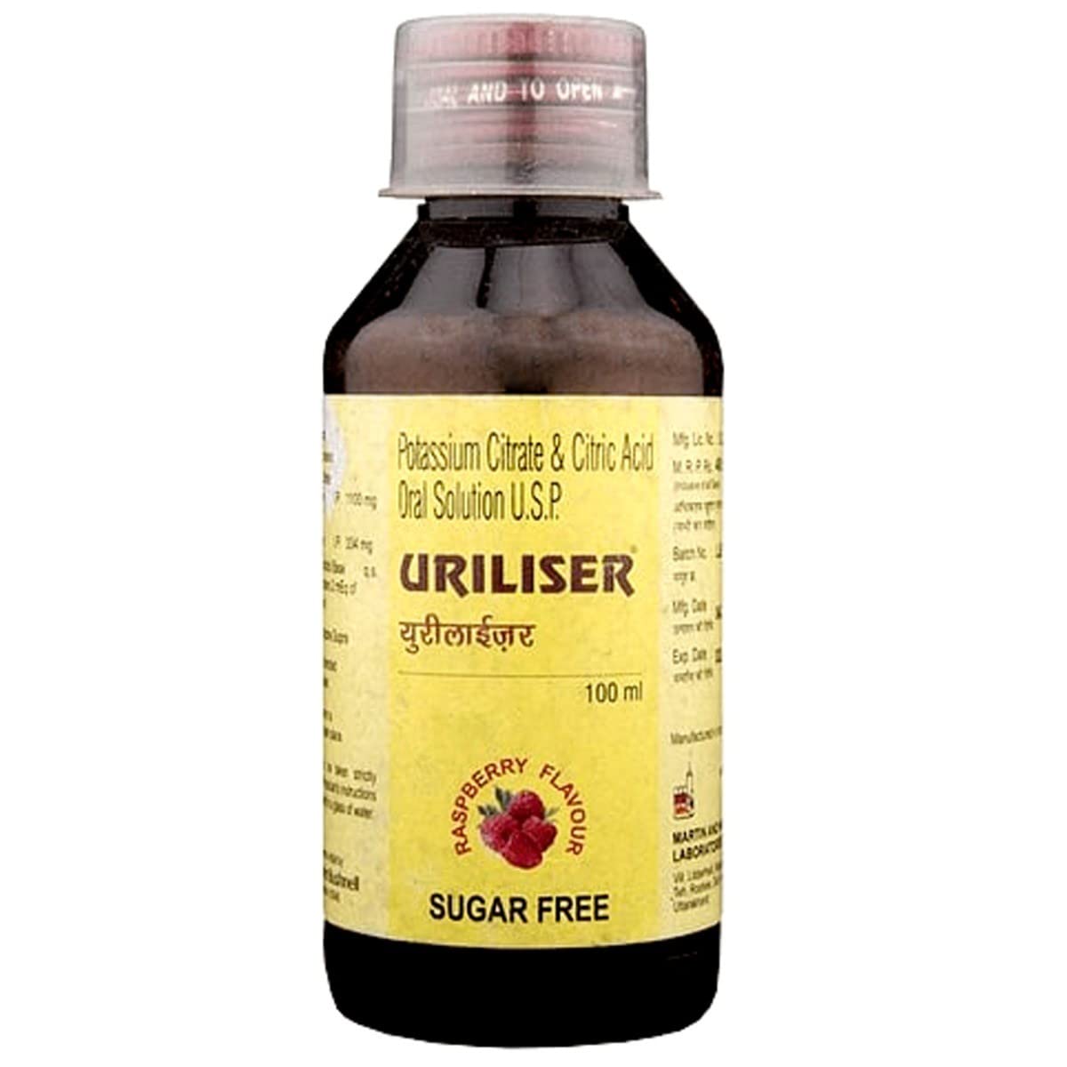 Uriliser - Bottle of 100 ml Solution