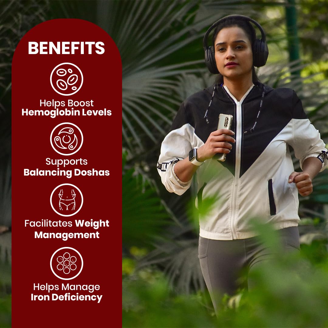 Baidyanath Lohasav - 450ml | An Ayurvedic Formulation| Helpful in Managing Anameia & Loss of Appetite | Helps in Spleen, Liver & Digestive Problems (Pack of 3)