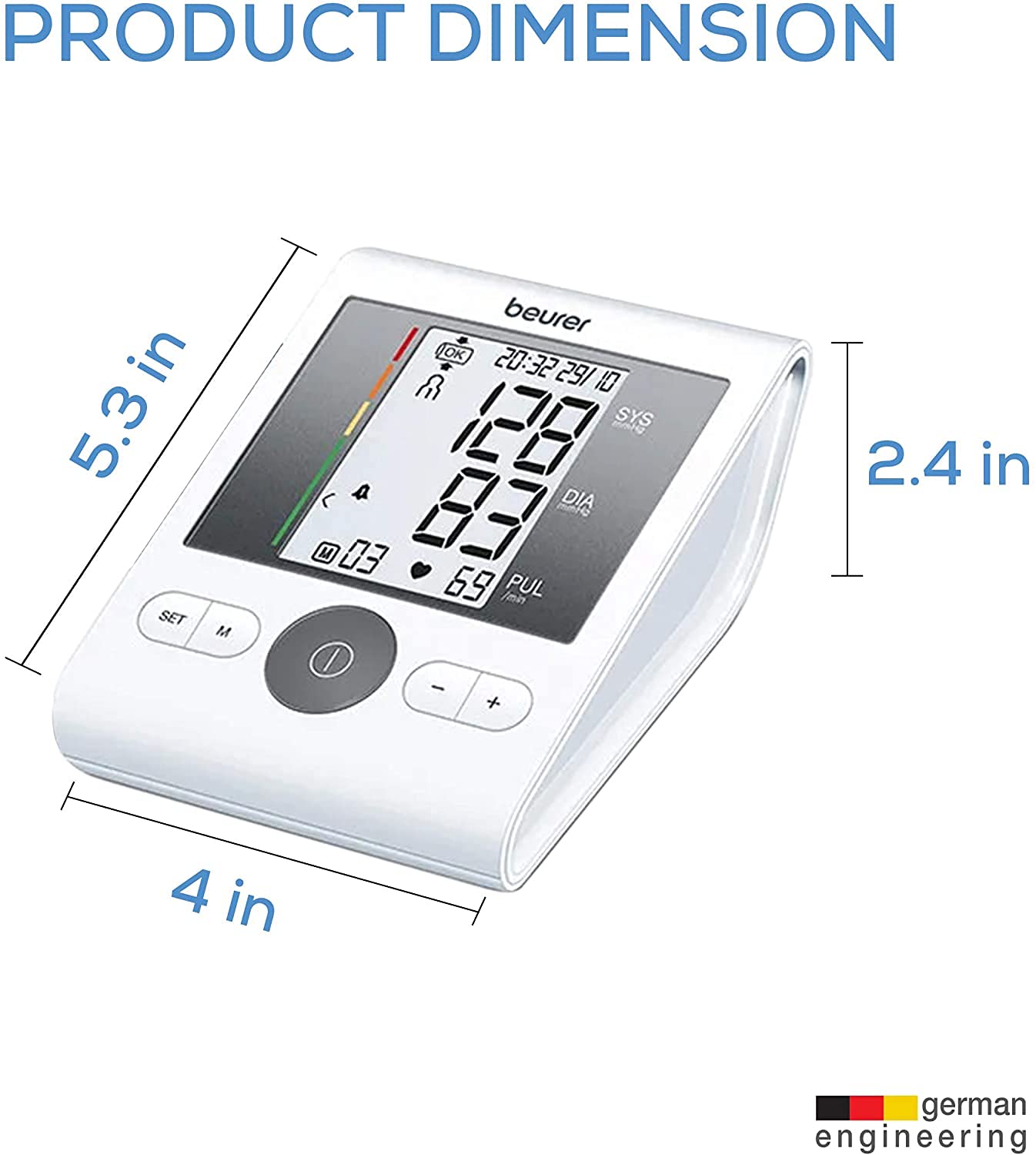 Beurer BM 28 upper arm blood pressure monitor