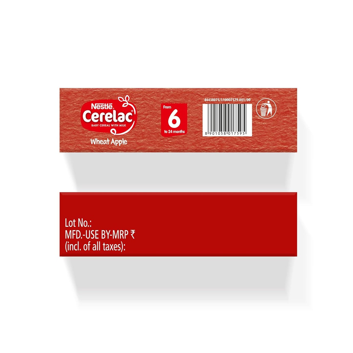 CERELAC Baby Food Cereal | No Preservatives | Wheat Apple for 6 to 24 Months Baby | 300g