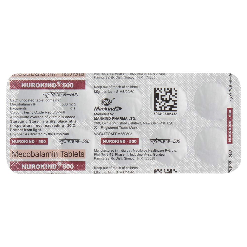 Nurokind-500 - Strip of 10 Tablets