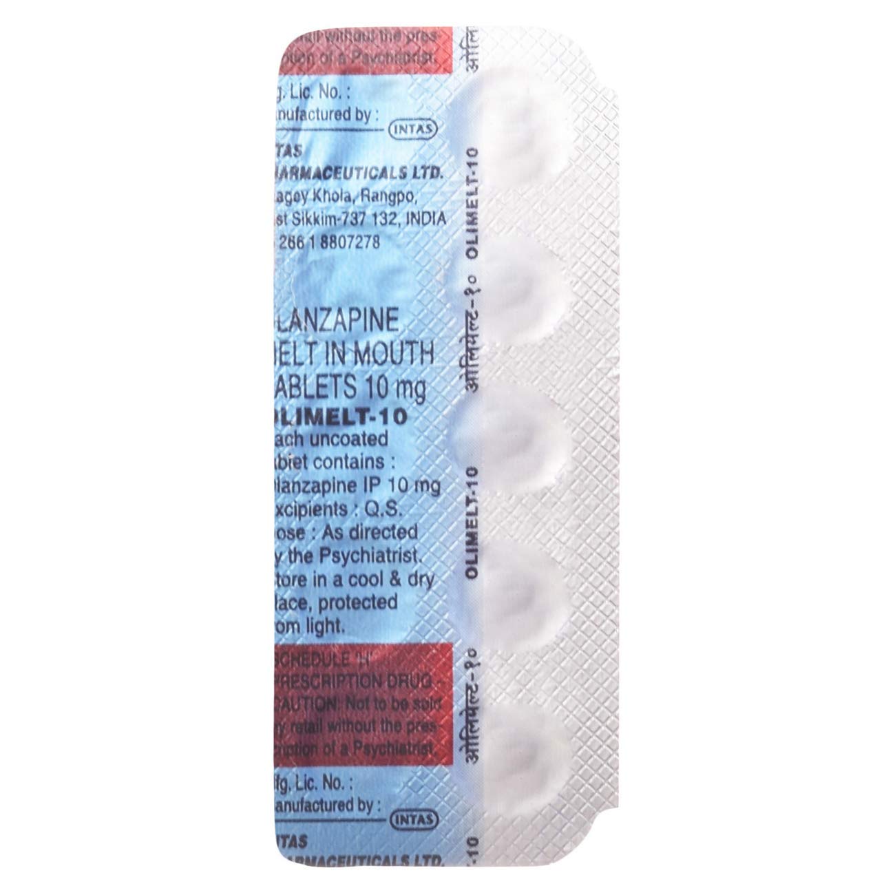 Olimelt-2.5 - Strip of 10 Tablets