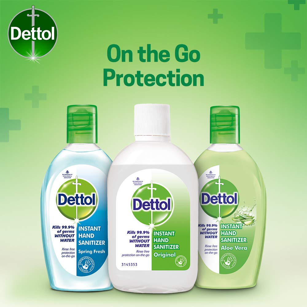 Dettol Original Germ Protection Alcohol based Hand Sanitizer, 60ml