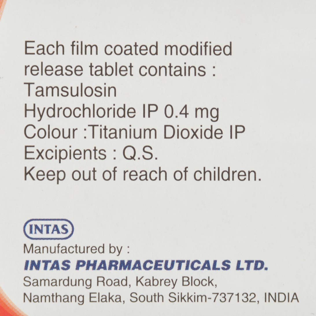 VELTAM 0.4MG TAB. 1*15