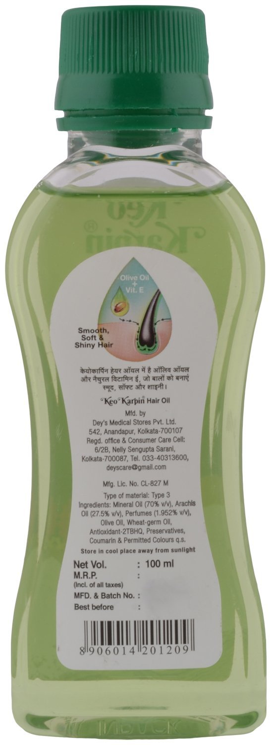 Keo Karpin Hair Oil - Non Sticky Hair Oil