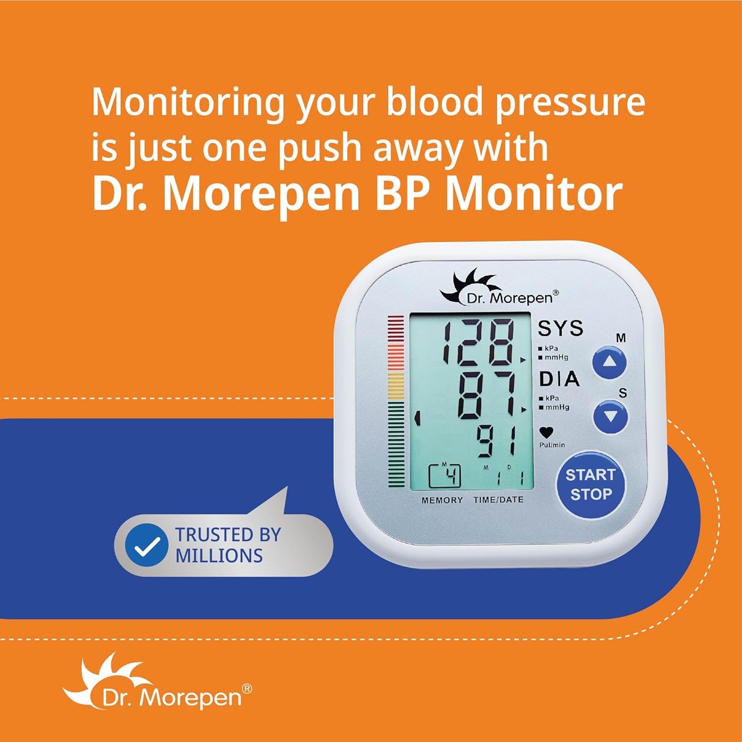 Dr. Morepen BP-02 AUTOMATIC Arm BLOOD PRESSURE MONITOR