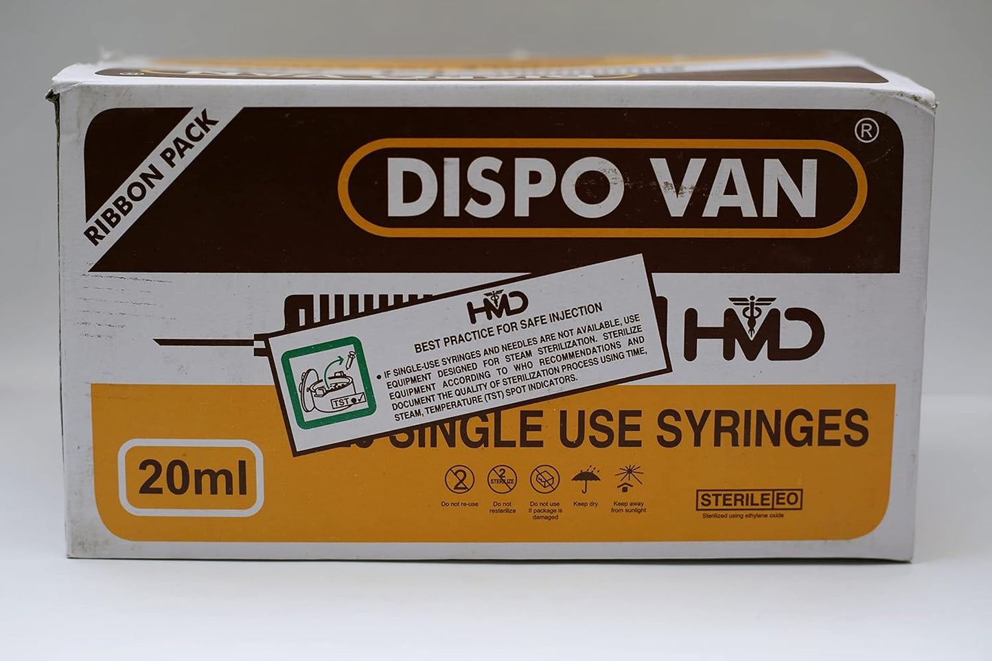 DISPO VAN 20 ml Plastic Syringe