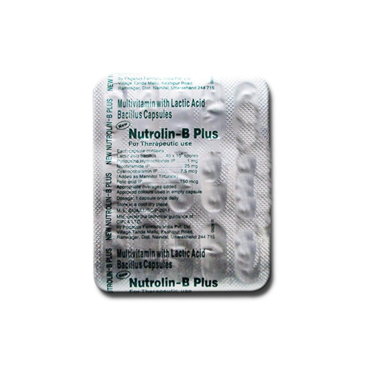Nutrolin-B Plus - Strip of 15 Capsules