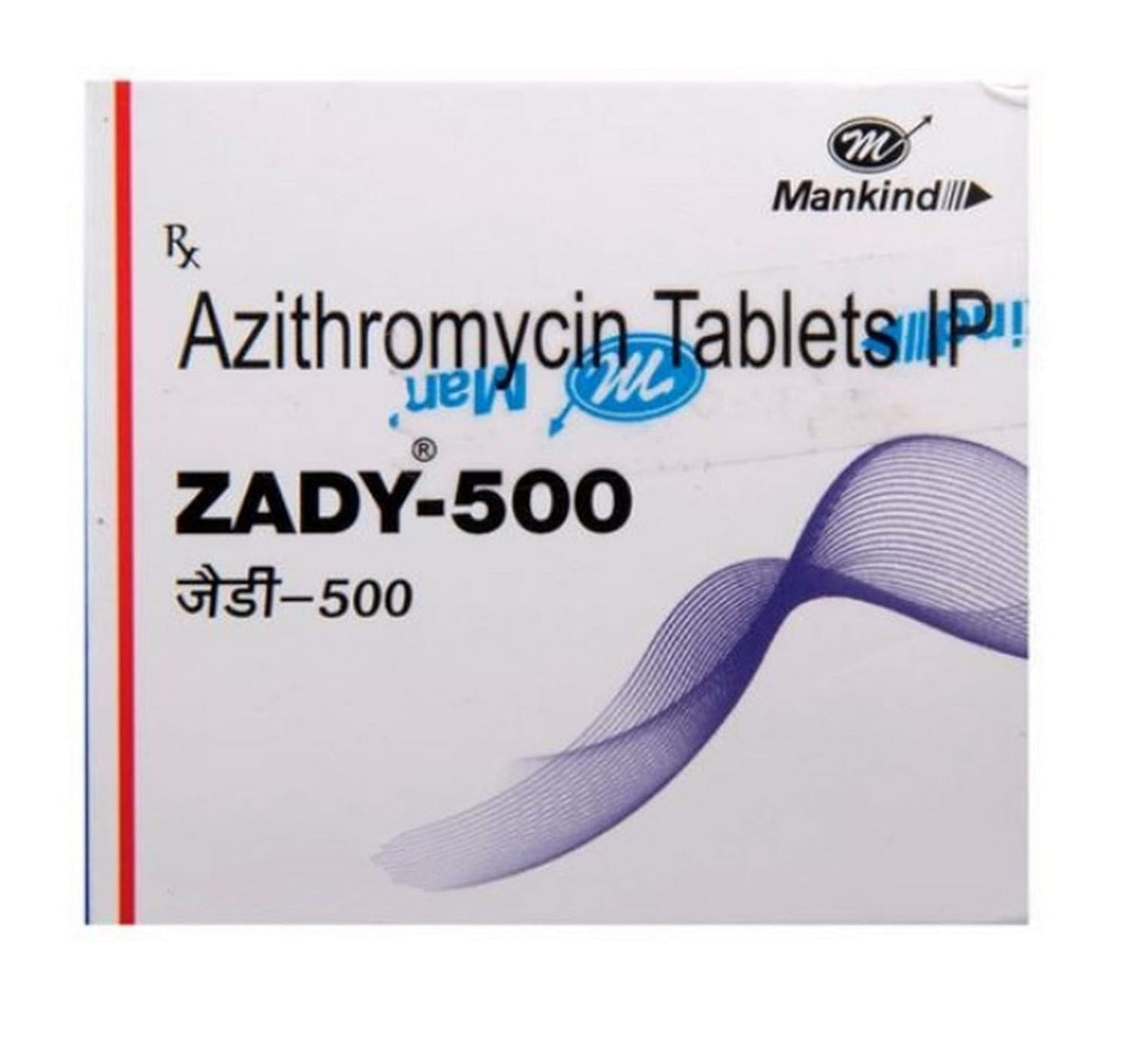 Zady-500 - Strip of 5 Tablets