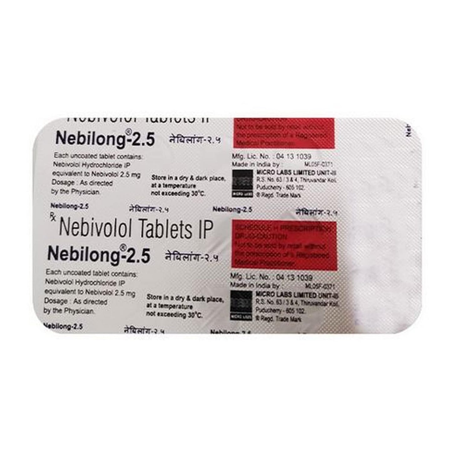Nebilong 2.5 Tablet 15's