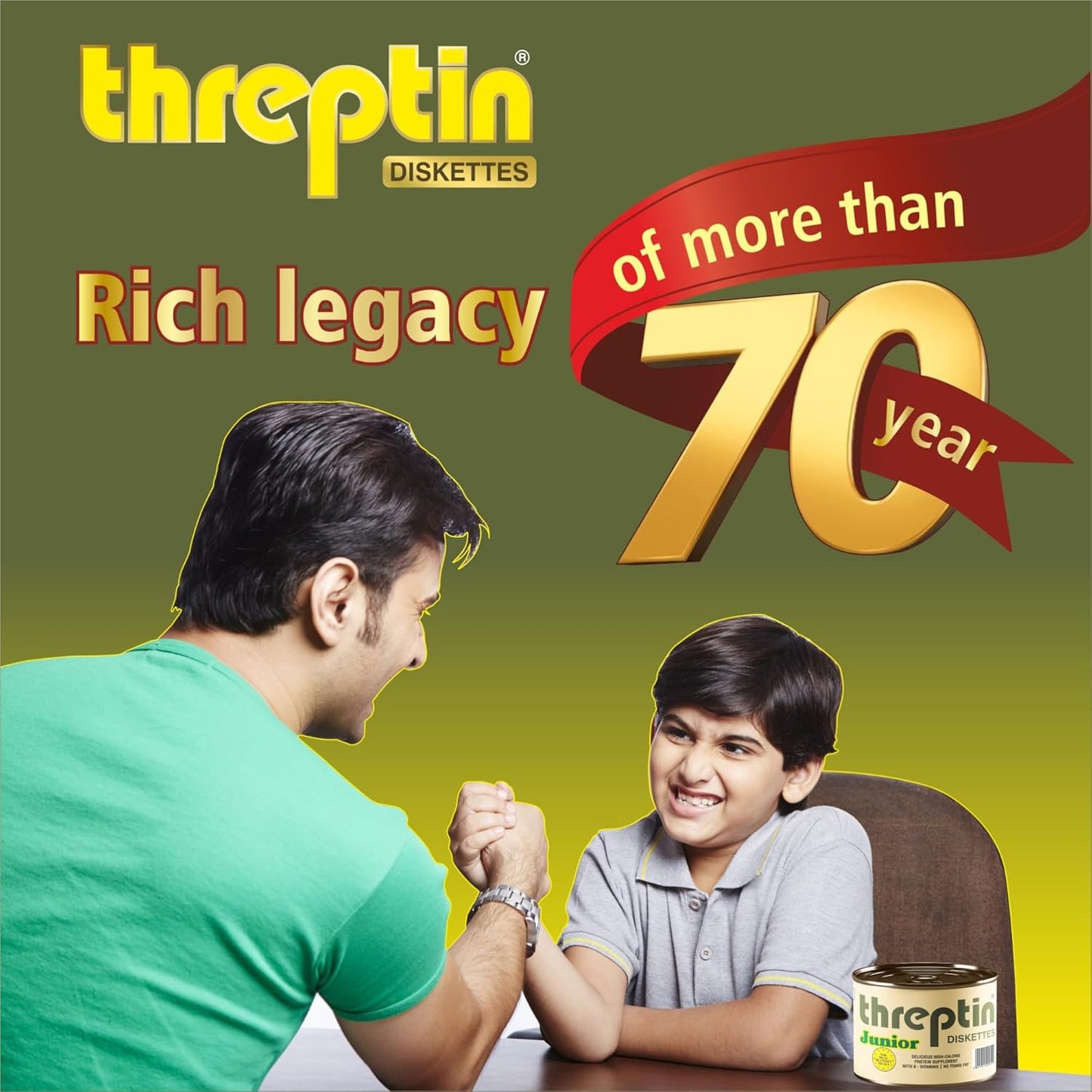 Threptin Junior Delicious High-Calorie Protein Supplement Diskette