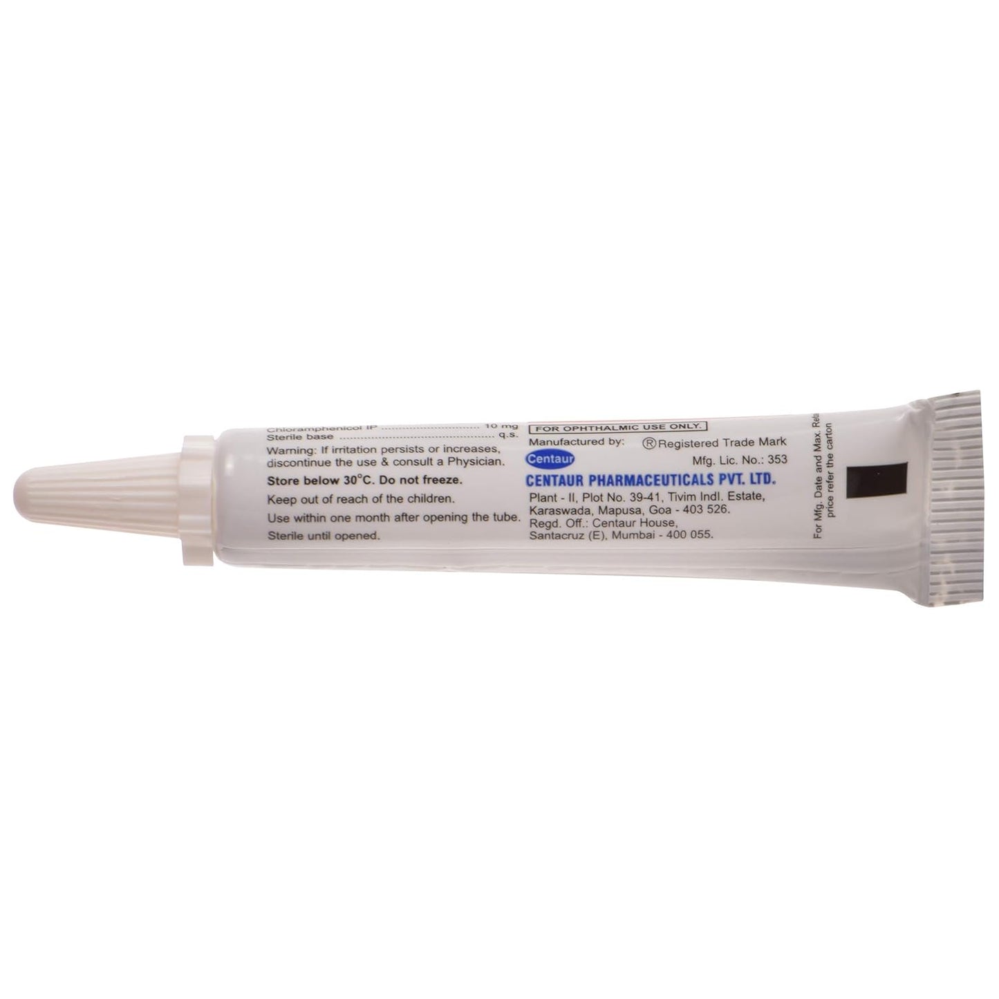 Ocupol - Tube of 5 gm Eye Ointment