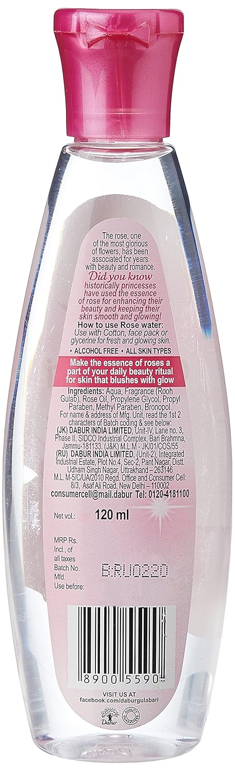 Dabur Gulabari Rose Water – 120 ml
