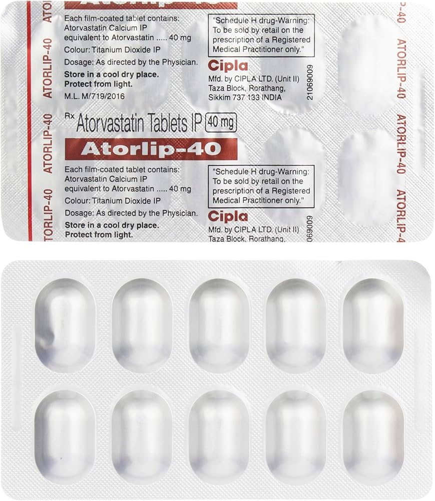 ATORlip 40mg Tablet