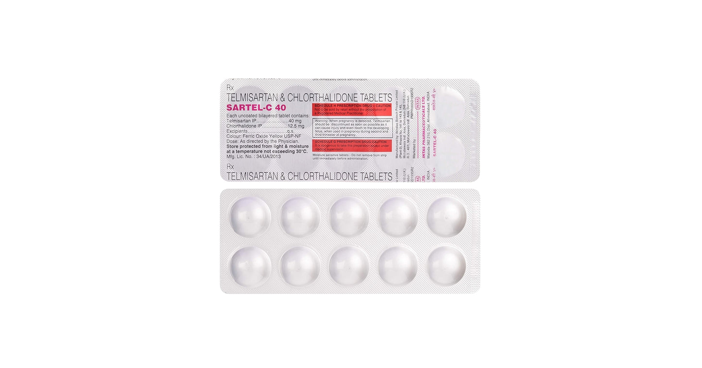 Sartel-C 40 Tablet