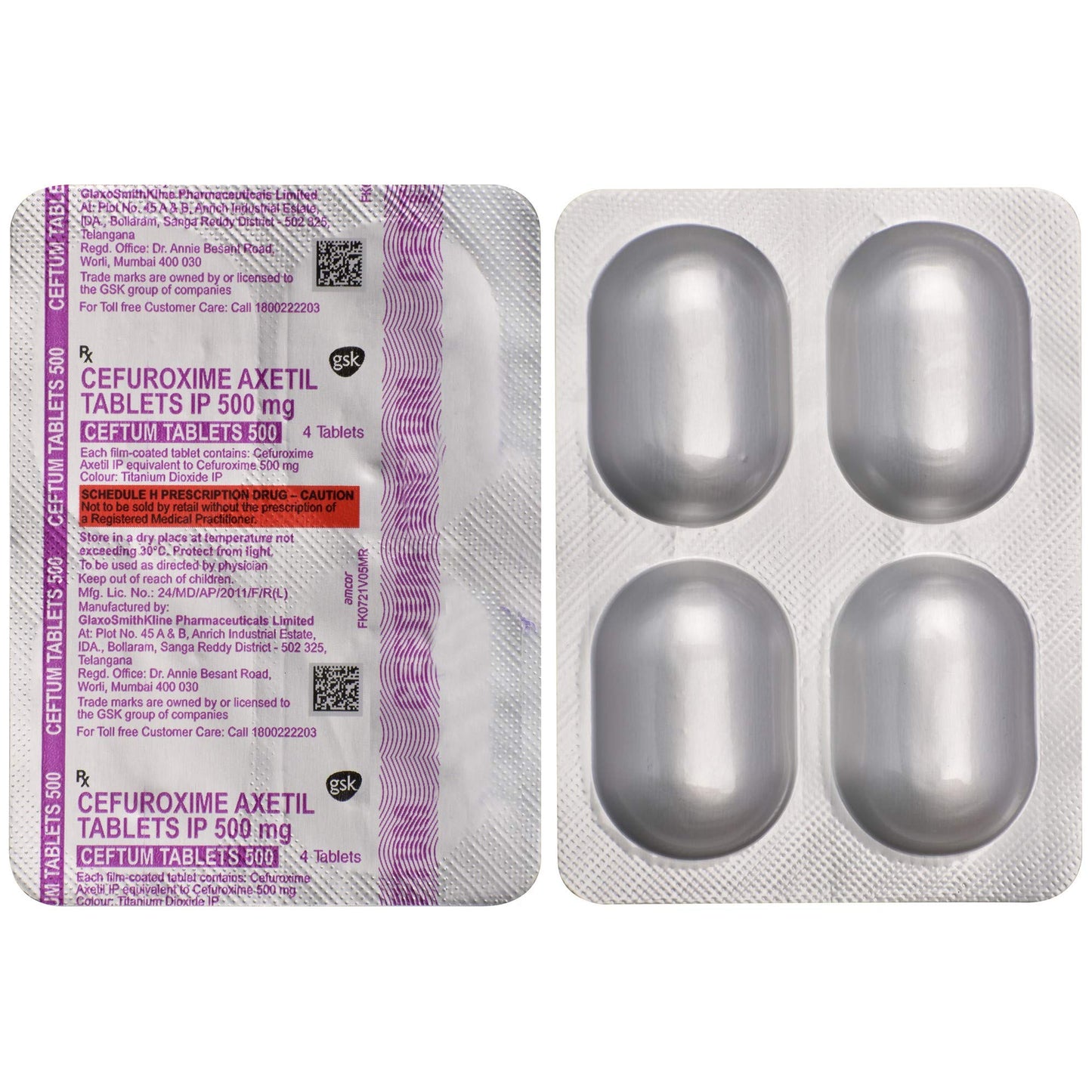 Ceftum 500mg Tablet