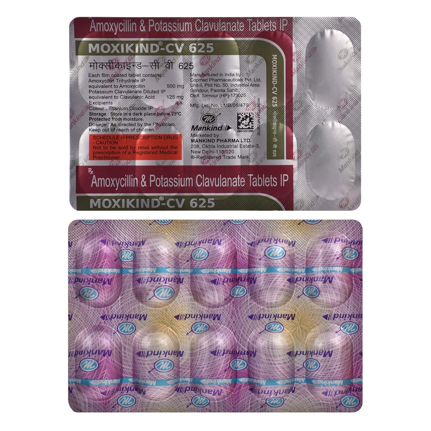 Moxikind-CV 625 - Strip of 10 Tablets