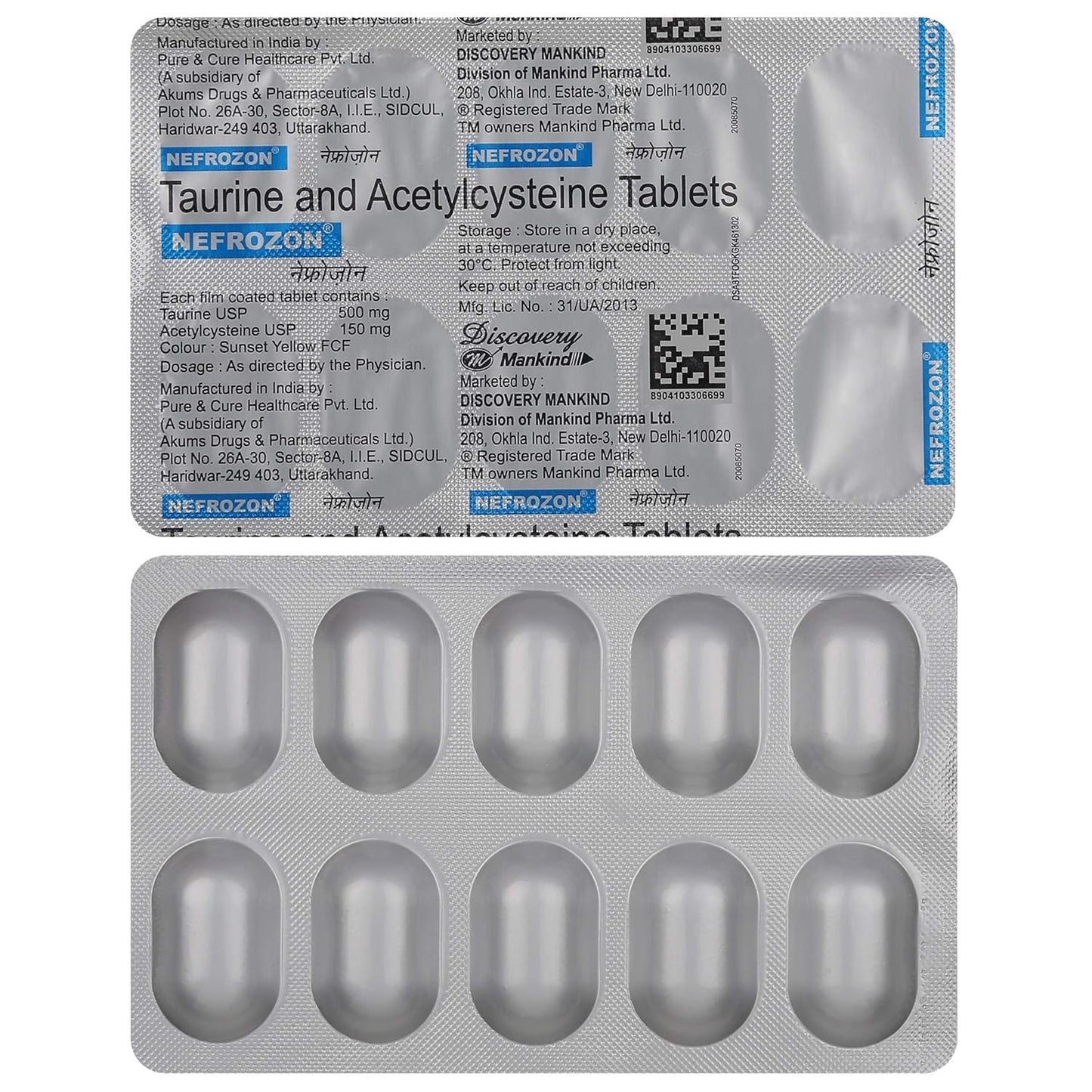 Nefrozon - Strip of 10 Tablets