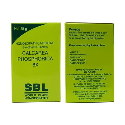 SBL Calcarea Phosphorica 6X Tablet 25 gm