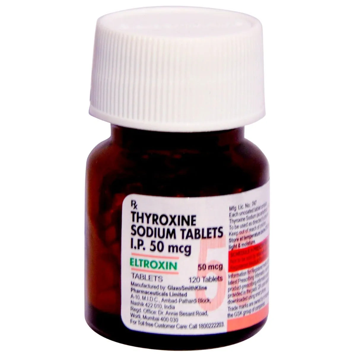 Eltroxin 75mcg Tablet
