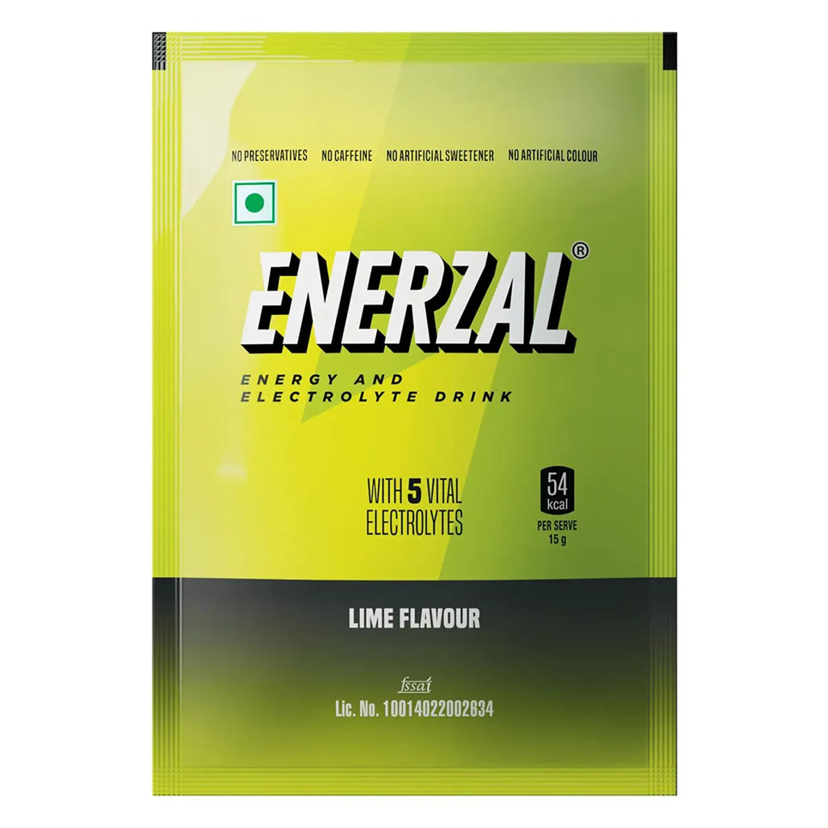 Enerzal Lime Flavour Sachet Of 100gm Powder