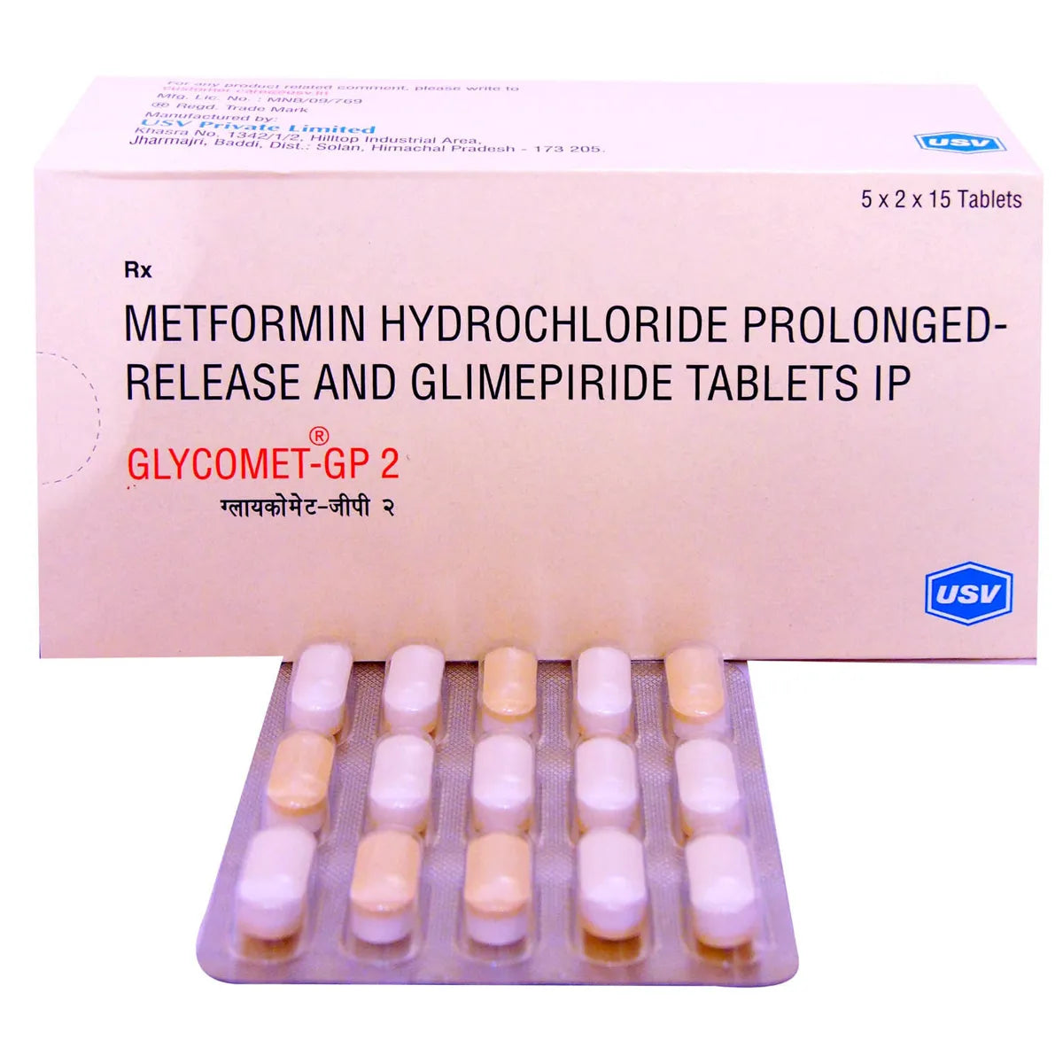 Glycomet-GP 2 Tablet PR