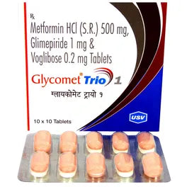 Glycomet Trio Forte 2 Tablet SR