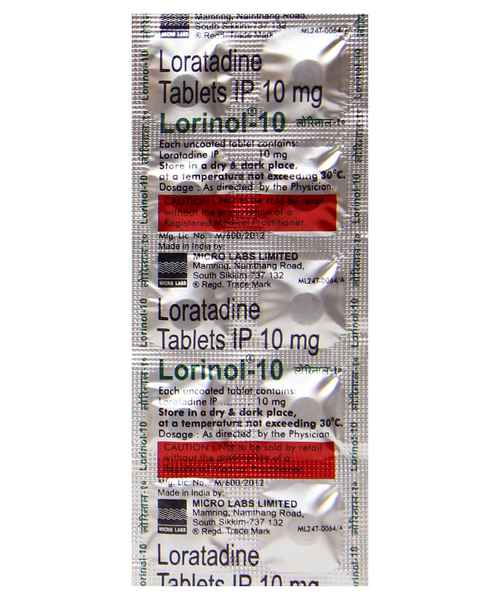LORInol 10 Tablet