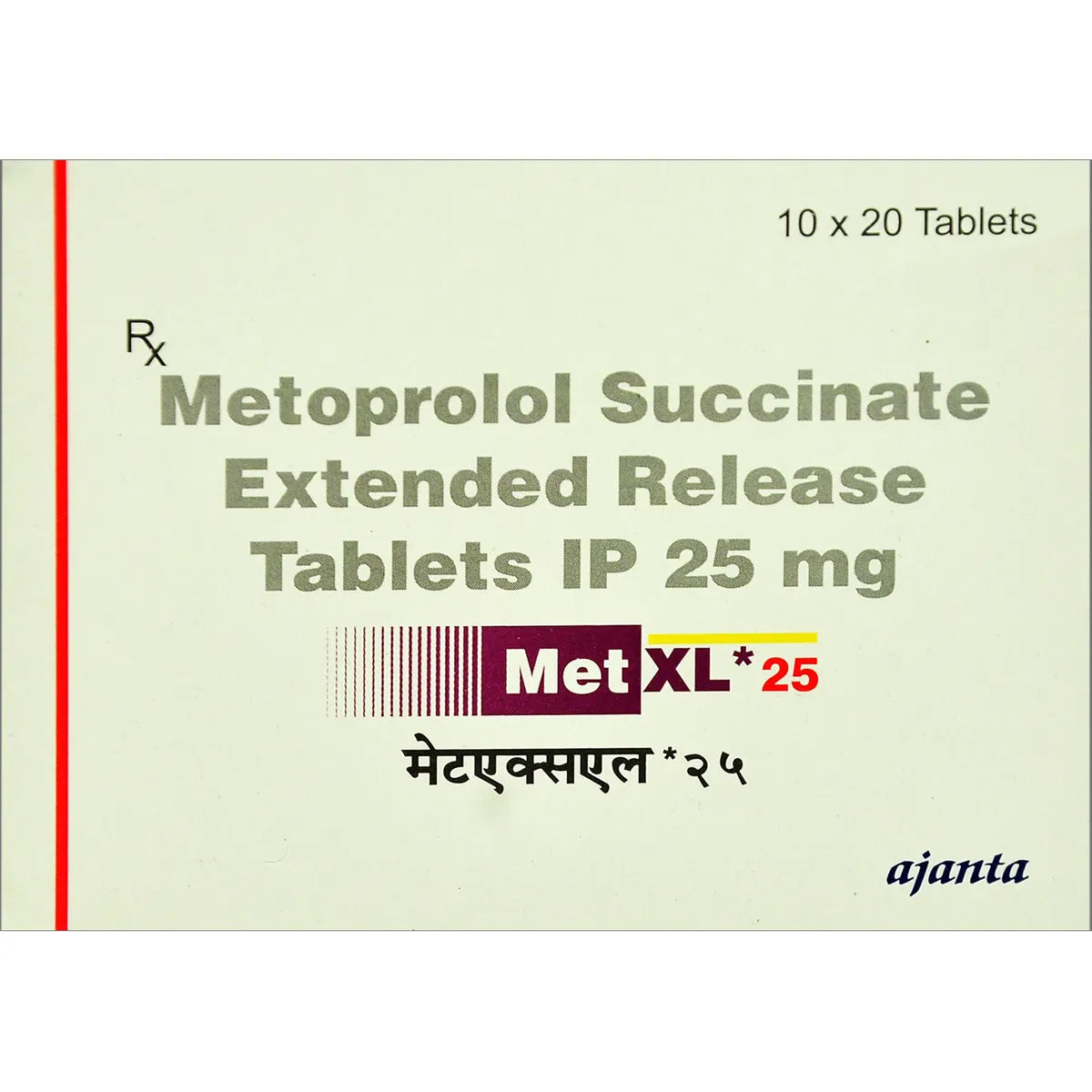 Met XL 25 Tablet