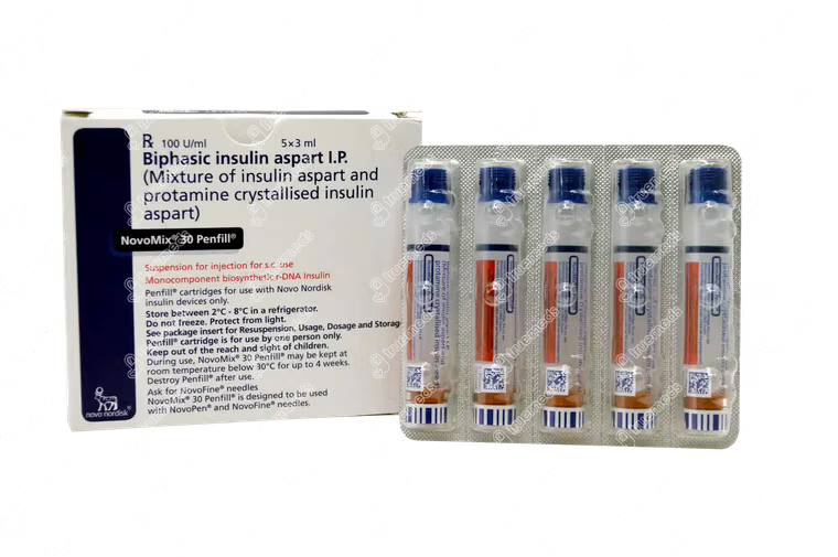 Novomix 30 100IU Penfill (3ml Each)
