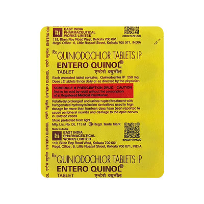Enteroquinol 250mg Tablet