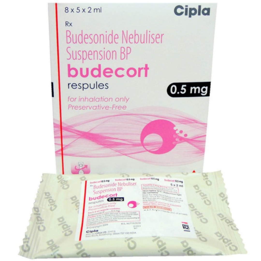 BUDEcort 0.5mg Respules (2ml Each)