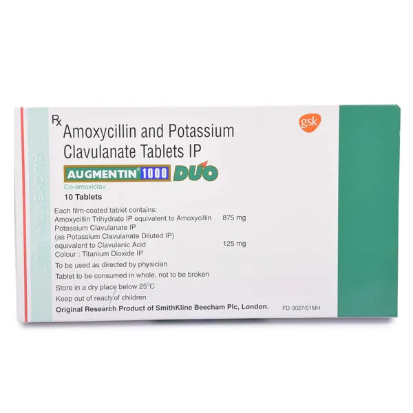 Augmentin 1000 Duo Tablet