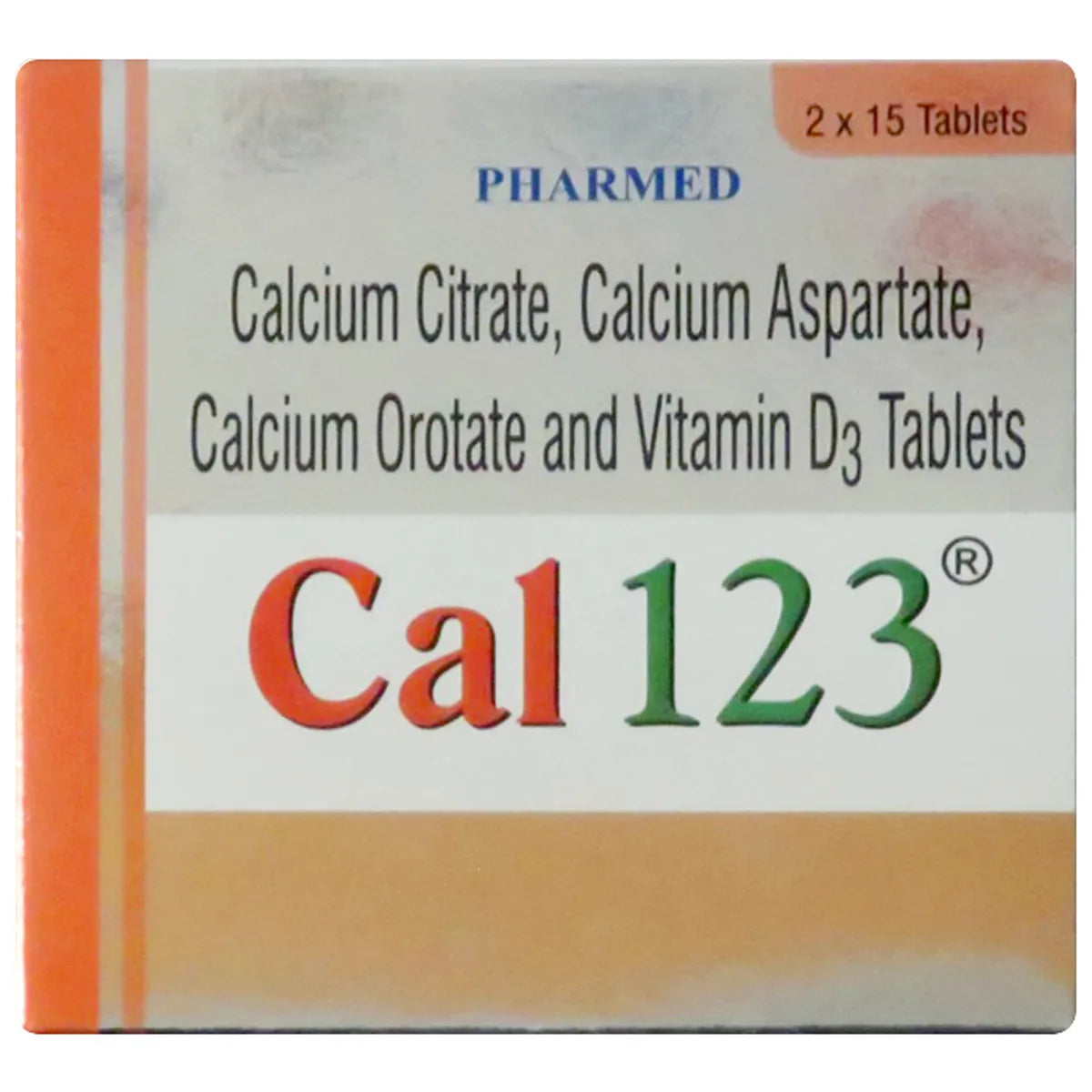 Cal 123 Tablet | Calcium & Vitamin D3 for Bone Strength | Joint Health & Fracture Recovery