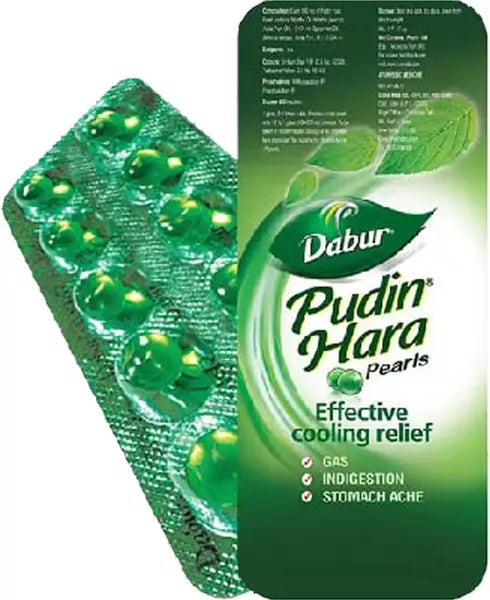 Dabur Pudin Hara Pearls | For Indigestion, Gas & Stomach Ache