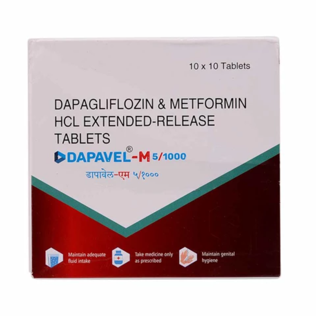 Dapavel M 10/500 Tablet ER
