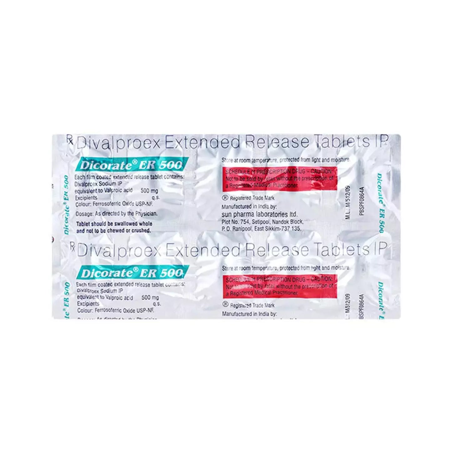 Dicorate ER 500 Tablet